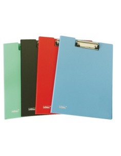 CARTELLINE PORTABLOCCO A4 CON MOLLA - COLORI ASSORTITI