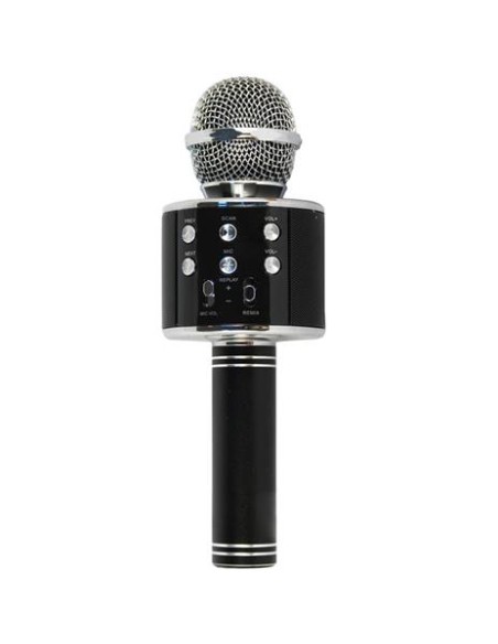 MICROFONO KARAOKE HOLLYWOOD NERO (27837)
