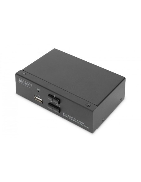 SWITCH KVM 2 PC CON PORTE 2 HDMI E USB (DS-12870)