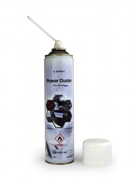 BOMBOLETTA PULITORE AD ARIA COMPRESSA 600ML GEMBIRD CK-CAD-FL600-01