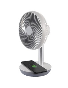 VENTILATORE DA TAVOLO CHARGY USB + CARICA INDUZIONE (AR5F04WC)