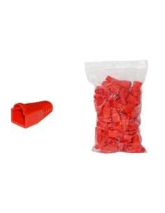 COPRICONNETTORE PLUG RJ45 6MM 100PZ (LKPL8R) ROSSO