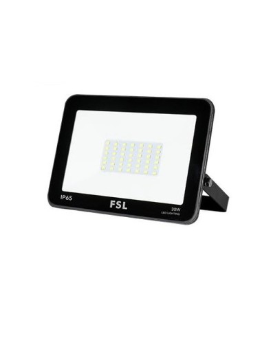 PROIETTORE PER ESTERNI NERO 30W - IP65 120_ 4000K (FLFE30W4K)