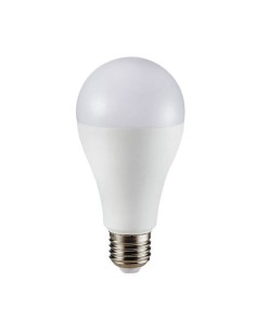 LAMPADINA A LED TERMOPLASTICO VT-2017 17W E27 A65 200GR. 4000K NATURALE (4457)