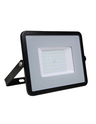 LAMPADA LED FARO 50W PROIETTORE SMD SAMSUNG CHIP CORPO NERO 3000K (21406)