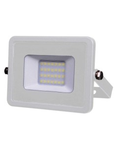 LAMPADA LED FARO 20W PROIETTORE SMD SAMSUNG CHIP CORPO BIANCO 6400K (444)