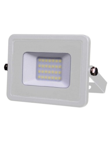 LAMPADA LED FARO 20W PROIETTORE SMD SAMSUNG CHIP CORPO BIANCO 6400K (444)