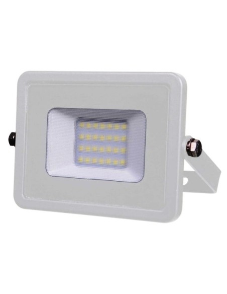 LAMPADA LED FARO 20W PROIETTORE SMD SAMSUNG CHIP CORPO BIANCO 6400K (444)