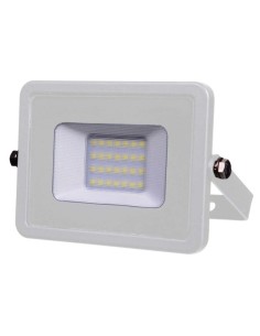 LAMPADA LED FARO 20W PROIETTORE SMD SAMSUNG CHIP CORPO BIANCO 3000K (21442)