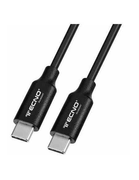 CAVO DATI E RICARICA TC-171 TYPE-C TO TYPE-C 3A NERO