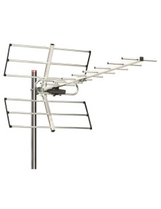 ANTENNA TV ESTERNA DA TETTO ANT11 - UHF A LARGA BANDA DVB 14 ELEMENTI