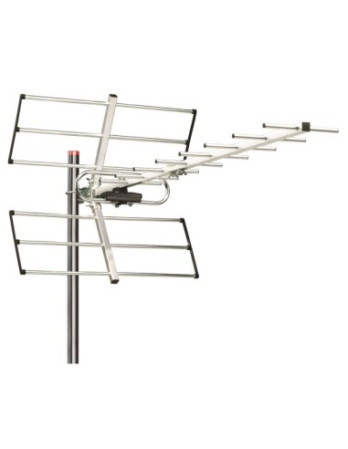 ANTENNA TV ESTERNA DA TETTO ANT11 - UHF A LARGA BANDA DVB 14 ELEMENTI