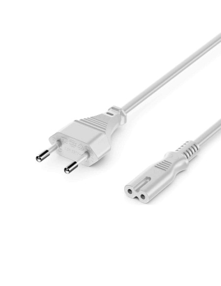 CAVO ALIMENTAZIONE EURO POWER PLUG 2 POLI M-C7F (EC1916) 1.8MT