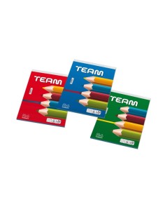 BLOCK NOTES A4 TEAM A PUNTO METALLICO 21x29 50FF (CONF. 10 PZ)