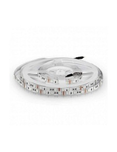 STRISCIA LED VT-5050 60LED/MT 12V STRIP 5MT 10.8W/MT RGB IP20 (212120)