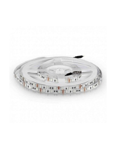 STRISCIA LED VT-5050 60LED/MT 12V STRIP 5MT 10.8W/MT RGB IP20 (212120)