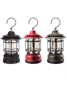 LAMPADA LANTERNA LAMP K-20 - COLORE NERO
