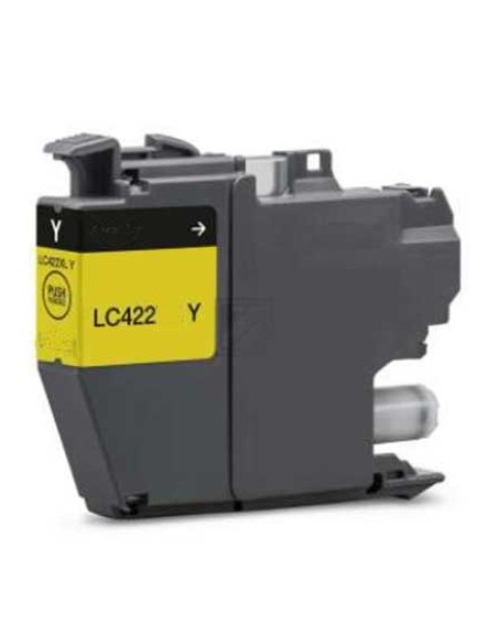 CARTUCCIA COMPATIBILE BROTHER LC422 GIALLO