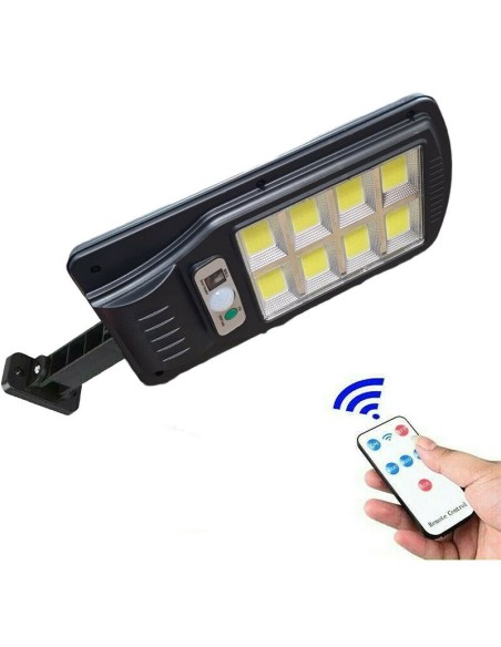 LAMPADA LAMPIONE ENERGIA LUCE SOLARE SOLAR LIGHT OUTDOOR DA ESTERNO 100W (PM-30)