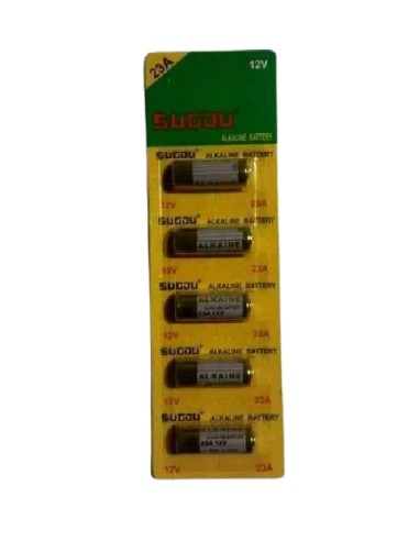 BATTERIE ALKALINE 23A 12V (5 PEZZI)