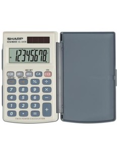CALCOLATRICE TASCABILE 8 CIFRE CON CUSTODIA (SH-EL243EB)