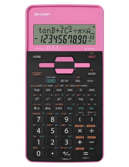 CALCOLATRICE SCIENTIFICA 273 FUNZIONI (SH-EL531THBPK) ROSA