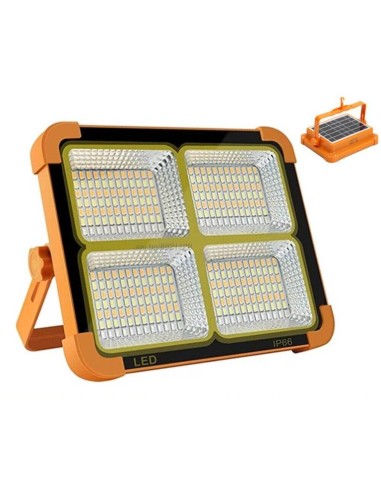 LAMPADA LED SOLAR LIGHT AB-T4 AD ENERGIA SOLARE RICARICABILE MULTIFUNZIONALE 120W
