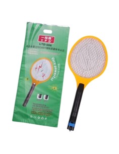 DISPOSITIVO RACCHETTA ANTI ZANZARE/MOSCHE LTD-006 BATTERIA RICARICABILE
