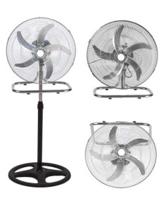 VENTILATORE 50X125 3 IN 1 - PIANTANA, A PARETE, TAVOLO - 3 VELOCITA' - 65W