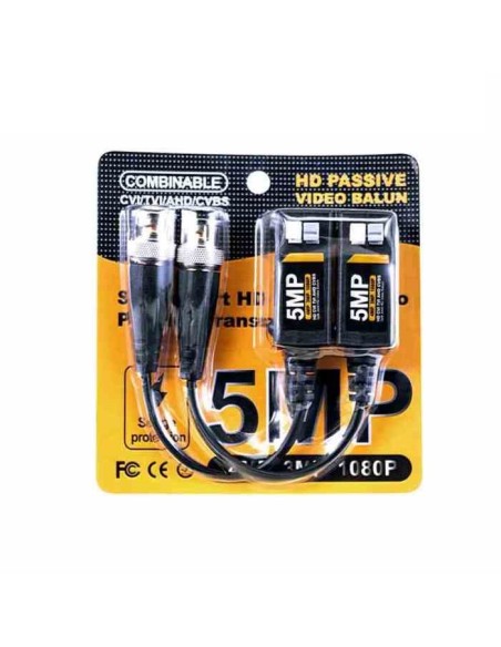 TRASMETTITORE VIDEO BALUN 1CH PASSIVO 5MP