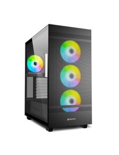 CASE GAMING REBEL C50 BLACK RGB ATX NERO NO ALIMENTATORE