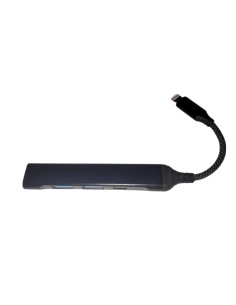 HUB 4 PORTE SLIM 3X USB3.0 + LIGHTNING (LE-121)