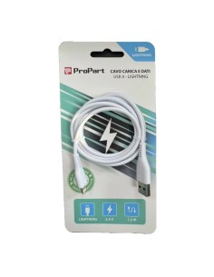 CAVO LIGHTNING - USB TIPO-A PP15LT594W (EAL150) 1.5MT BIANCO
