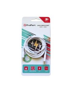 CAVO USB TIPO-C - TIPO-C PP15CC631W (ECC150) 1.5MT BIANCO