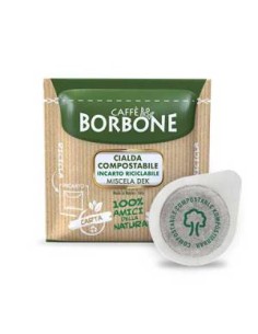 CIALDA MONODOSE DI CAFFE' MISCELA DEK VERDE DECAFFEINATA - 50PZ