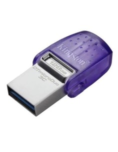 PEN DRIVE 128 GB  KINGSTON DUAL USB-A USB-C DTMICRODUO 3C DTDUO3CG3/128GB