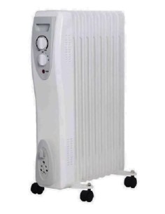 RADIATORE AD OLIO OR2000-9 STUFA ELETTRICA - INTERNO 9 ELEMENTI 2000W - BIANCO