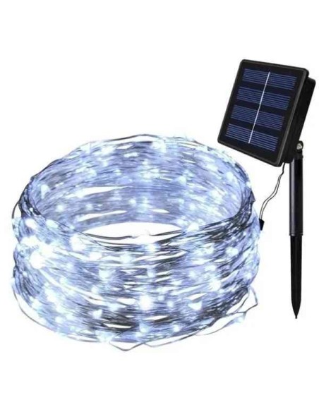 STRISCIA LED 100 STRIP 10MT BIANCO FREDDO 6500K LUCE SOLARE (F0-11-39)