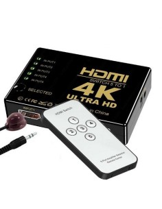 COMMUTATORE SWITCH HDMI 1.4B 5 PORTE ULTRA HD 4K (UH-501)