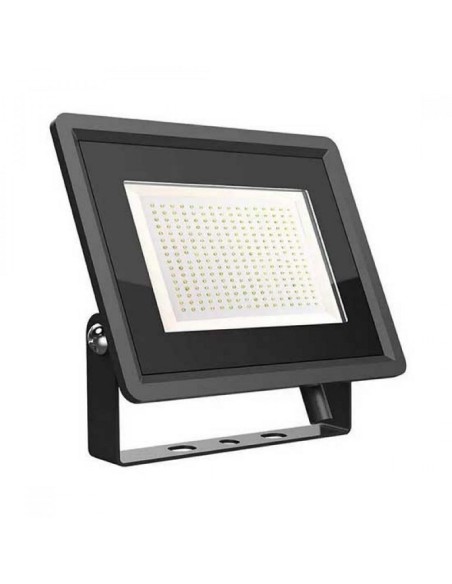 LAMPADA LED FARO 200W PROIETTORE SMD 88LM/W CORPO NERO 6500K (6734)