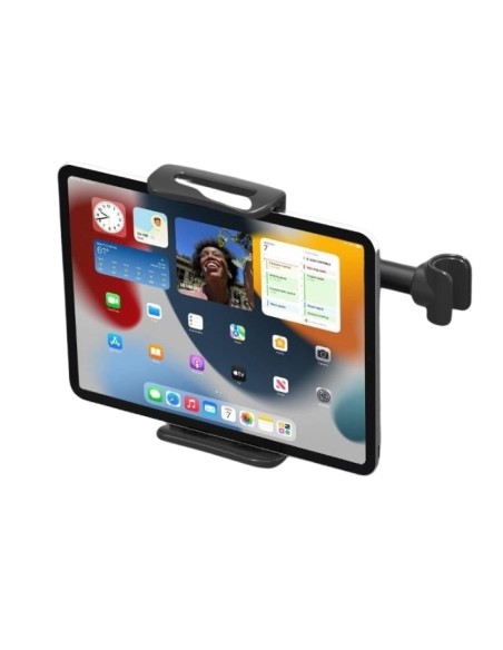 STAFFA AUTO PER TABLET/SMARTPHONE CON FISSAGGIO SEDILE POSTERIORE 11-20 CM (DEMCC319B)