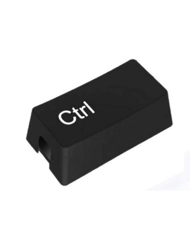SCATOLA NASCONDI E ORGANIZZA CAVI - TASTO CTRL - NERA
