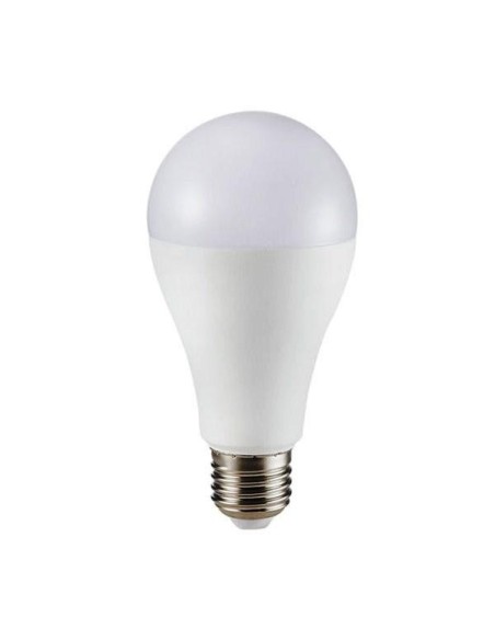 LAMPADINA A LED TERMOPLASTICO 17W E27 A65 200GR. IP20 2700K BIANCO CALDO (214456)