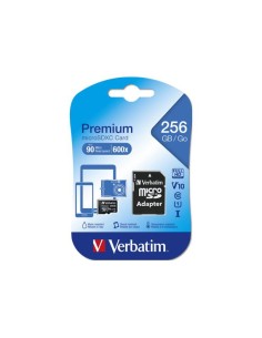 TRANS FLASH 256 GB (44087) CLASS 10 CON ADATTATORE