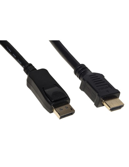 CAVO DISPLAYPORT 1.2 - HDMI 2.0 - 4Kx2K 60HZ 1MT (LKCDPH10)
