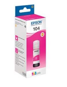 CARTUCCIA ORIGINALE ECOTANK 104 (C13T00P340) MAGENTA