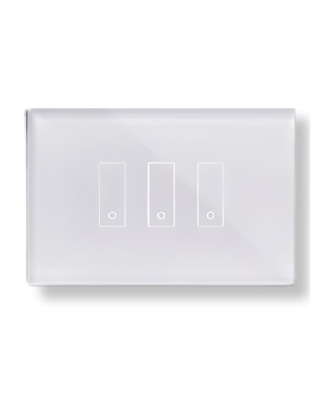 INTERRUTTORE INTELLIGENTE SMART PER TENDE E TAPPARELLE I3S PLUS BIANCO - IN VETRO (LSW2I3SW)