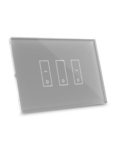 INTERRUTTORE INTELLIGENTE SMART PER TENDE E TAPPARELLE I3S PLUS GRIGIO - IN VETRO (LSW2I3SG)