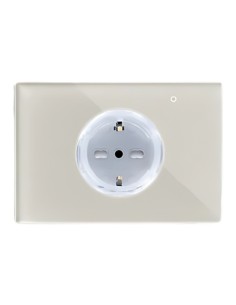 PRESA INTELLIGENTE SMART OIT PLUS SABBIA - IN VETRO (OSW2ITT) WIFI