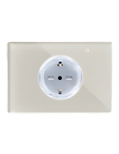 PRESA INTELLIGENTE SMART OIT PLUS SABBIA - IN VETRO (OSW2ITT) WIFI